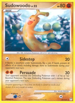 Sudowoodo Mysterious Treasures #35