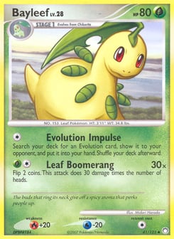 Bayleef Mysterious Treasures #41