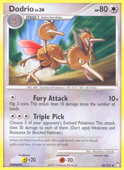 Dodrio Mysterious Treasures #46