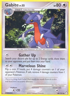 Gabite Mysterious Treasures #48