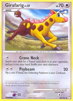 Girafarig Mysterious Treasures #49
