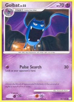 Golbat Mysterious Treasures #50
