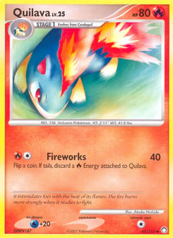 Quilava Mysterious Treasures #60