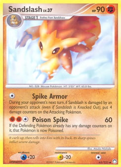 Sandslash Mysterious Treasures #61