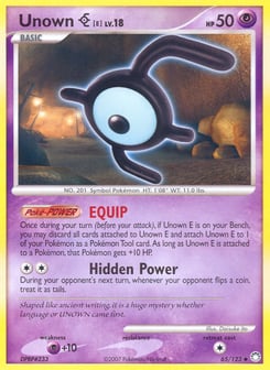 Unown [E] Mysterious Treasures #65