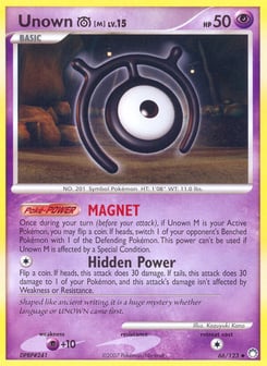 Unown [M] Mysterious Treasures #66