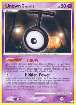 Unown [T] Mysterious Treasures #67
