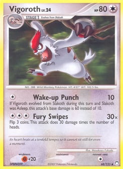 Vigoroth Mysterious Treasures #68
