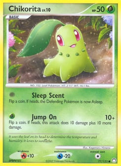 Chikorita Mysterious Treasures #77
