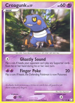 Croagunk Mysterious Treasures #78