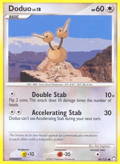 Doduo Mysterious Treasures #80