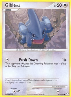 Gible Mysterious Treasures #85