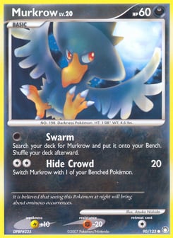 Murkrow Mysterious Treasures #90