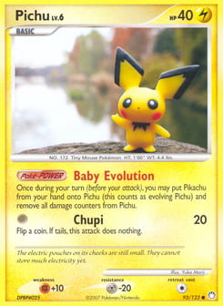 Pichu Mysterious Treasures #93
