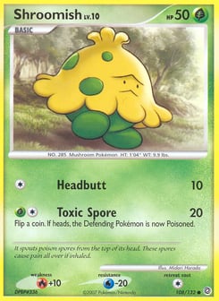 Shroomish Secret Wonders #108