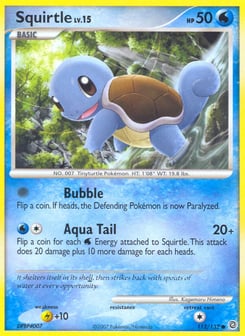 Squirtle Secret Wonders #112