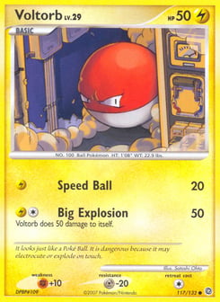 Voltorb Secret Wonders #117