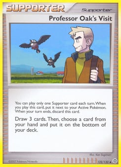 Professor Oak's Visit Secret Wonders #122
