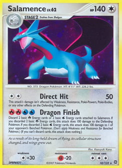 Salamence Secret Wonders #18