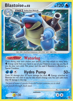 Blastoise Secret Wonders #2
