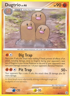Dugtrio Secret Wonders #24