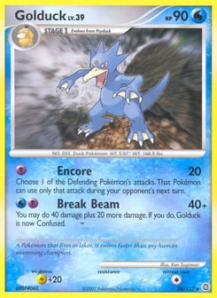 Golduck Secret Wonders #28