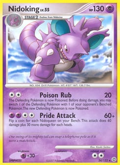 Nidoking Secret Wonders #34