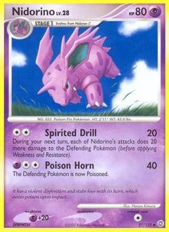 Nidorino Secret Wonders #57