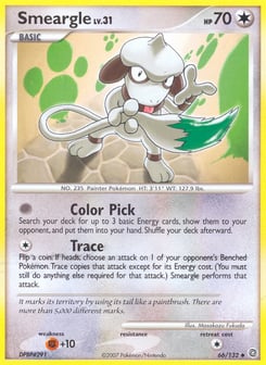 Smeargle Secret Wonders #66