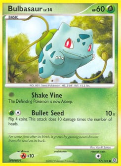 Bulbasaur Secret Wonders #77