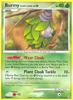 Burmy Plant Cloak Secret Wonders #78