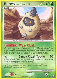 Burmy Sandy Cloak Secret Wonders #79