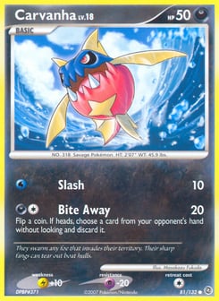 Carvanha Secret Wonders #81