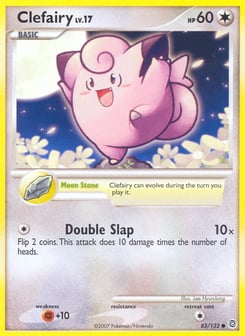 Clefairy Secret Wonders #83