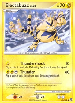 Electabuzz Secret Wonders #87