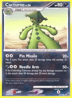 Cacturne Great Encounters #34