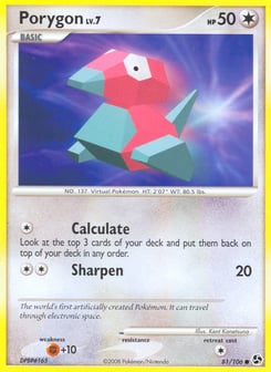 Porygon Great Encounters #81