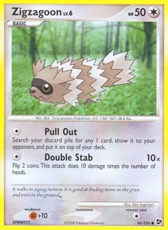 Zigzagoon Great Encounters #96