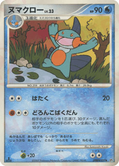 Japanese Marshtomp (ヌマクロー)