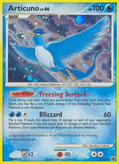 Articuno Majestic Dawn #1