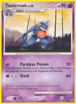 Toxicroak Majestic Dawn #31