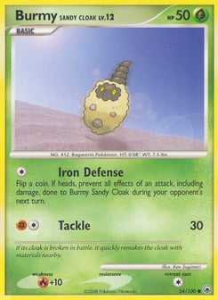 Burmy Sandy Cloak Majestic Dawn #54