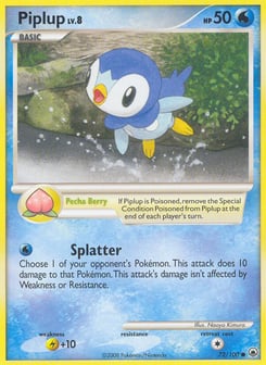 Piplup Majestic Dawn #72