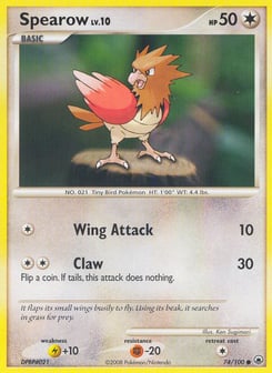 Spearow Majestic Dawn #74