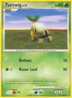Turtwig Majestic Dawn #77