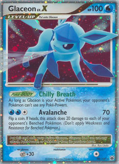 Glaceon LV.X Majestic Dawn #98
