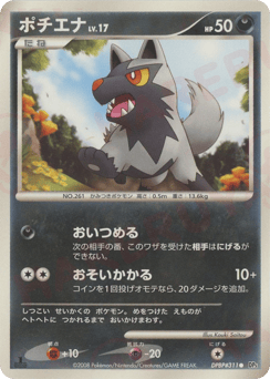 Japanese Poochyena (ポチエナ)