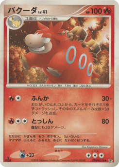 Japanese Camerupt (バクーダ)