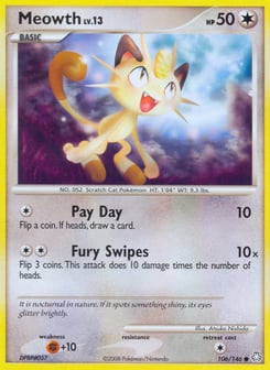 Meowth Legends Awakened #106