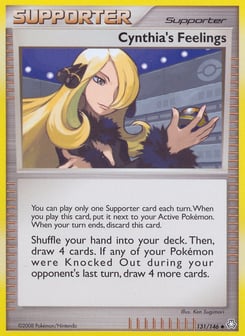 Cynthia's Feelings Legends Awakened #131